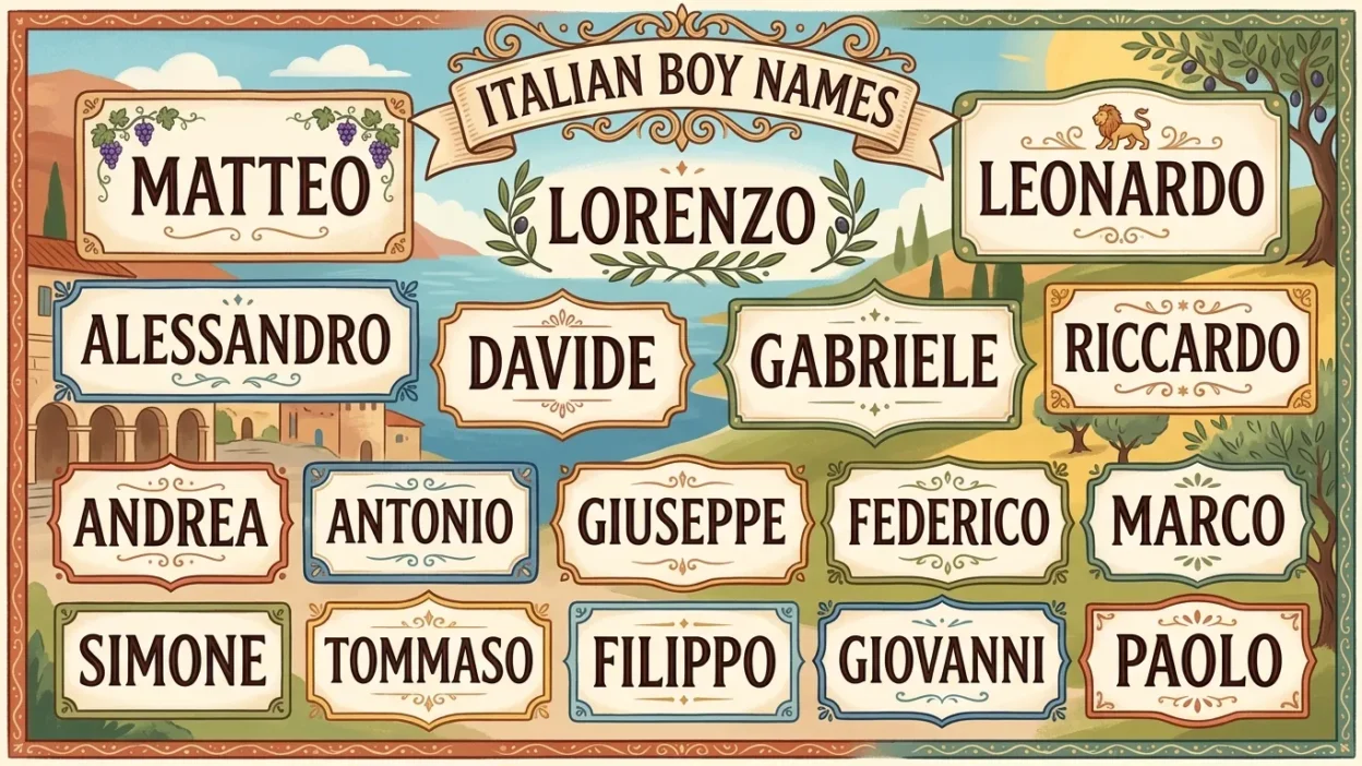 Italian Boy Names