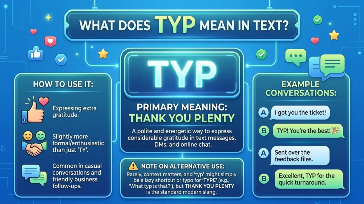 TYP Meaning in Text