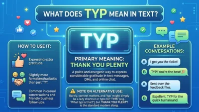 TYP Meaning in Text